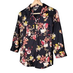 7th Avenue NY & Company Floral Top XS